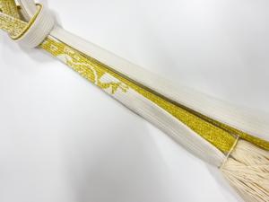 正絹　撚り房　手組帯締め